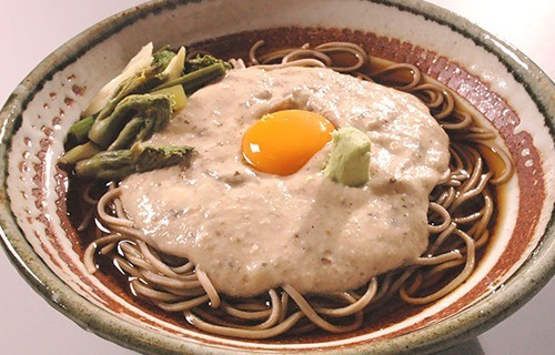 Soba Tororo dari Ubi Yamaimo Jepang